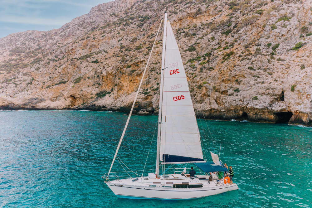 White, blue, and divine: A full day on a sailboat