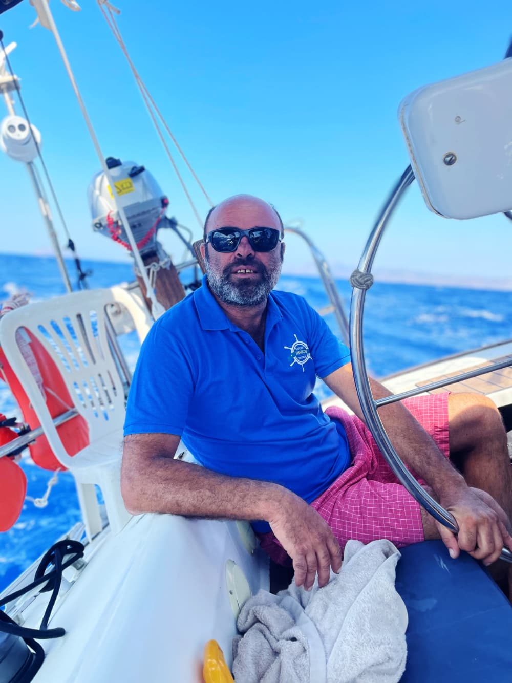 White, blue, and divine: A full day on a sailboat