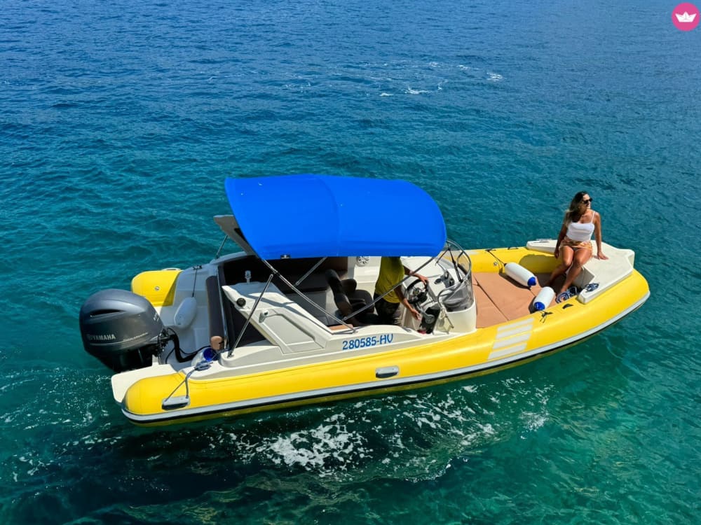 Avontuur in het zuiden van Hvar en de Pakleni-eilanden – Dagcruise (inclusief brandstof)