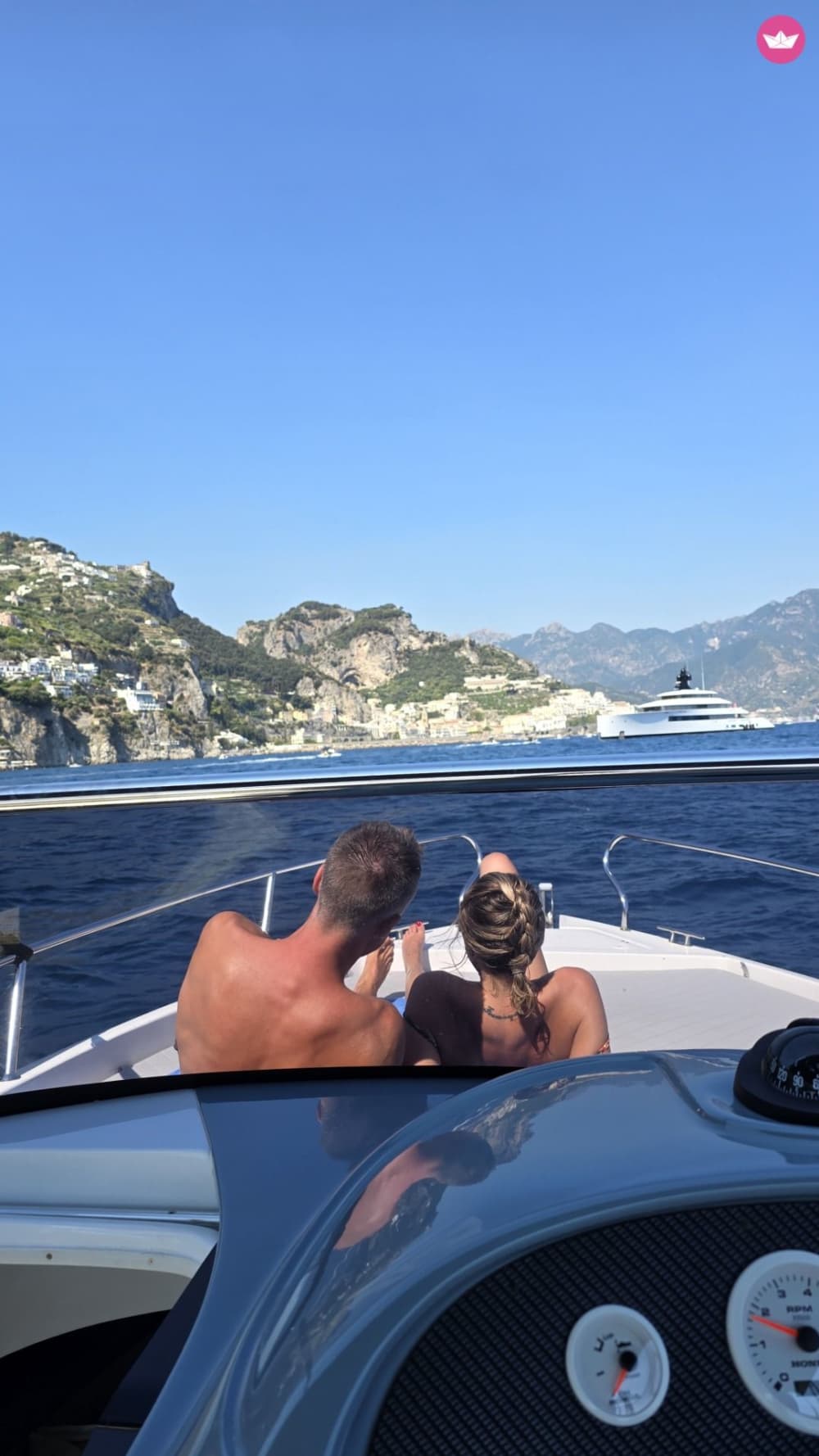 Закат в Амальфи: Золотой час на побережье Амальфи