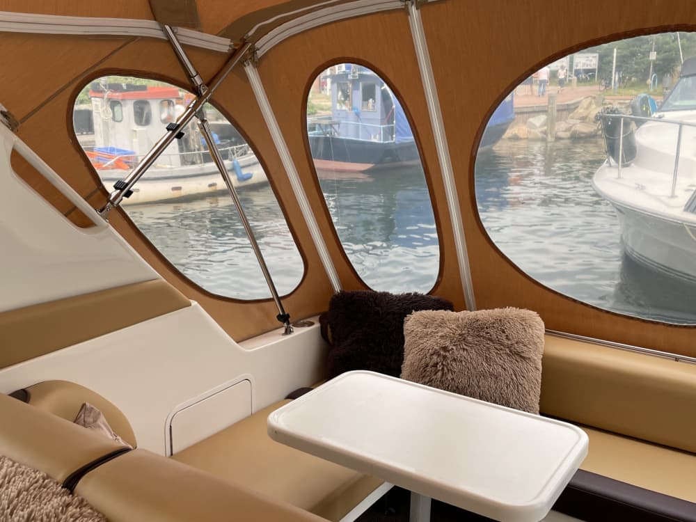 Discover Bay of Lübeck on a full-day motorboat trip