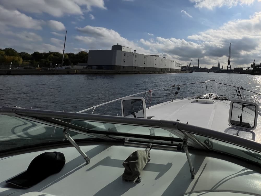Discover Bay of Lübeck on a full-day motorboat trip