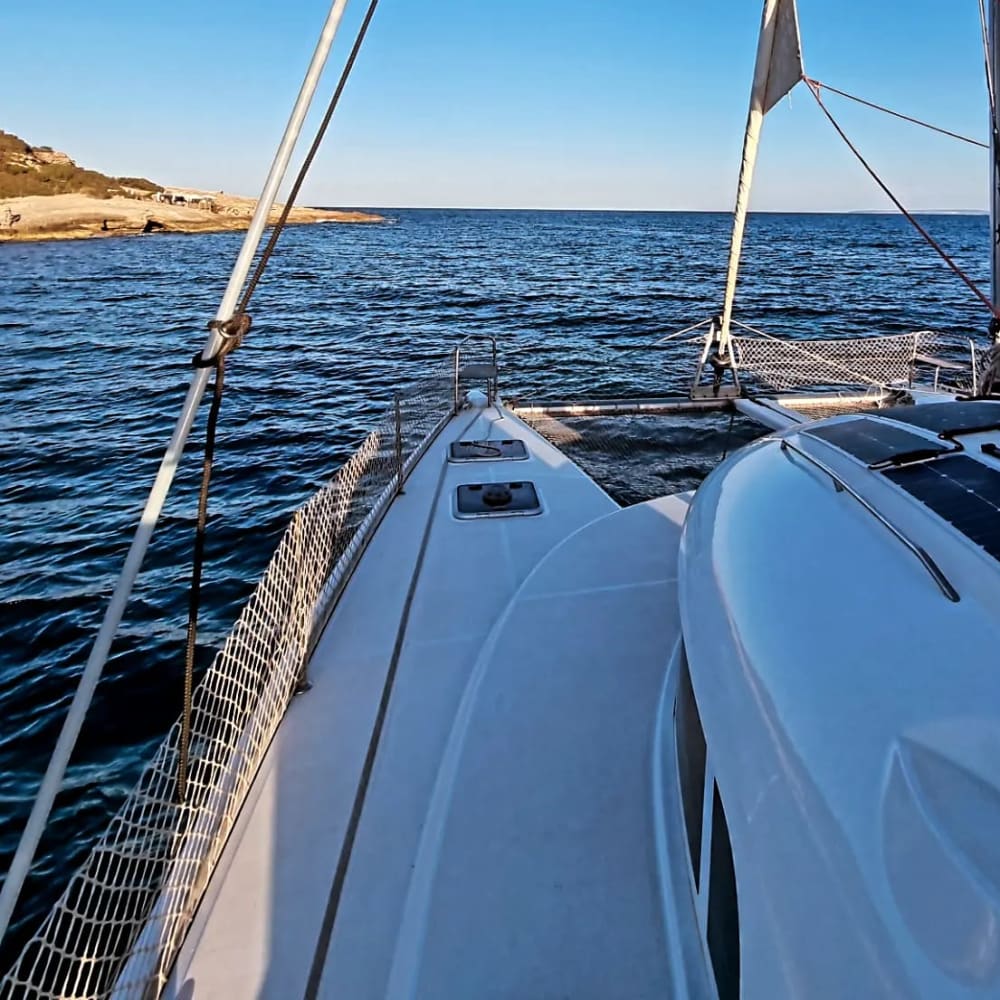 Vacker katamarankryssning från Ibiza till Formentera 6 timmar