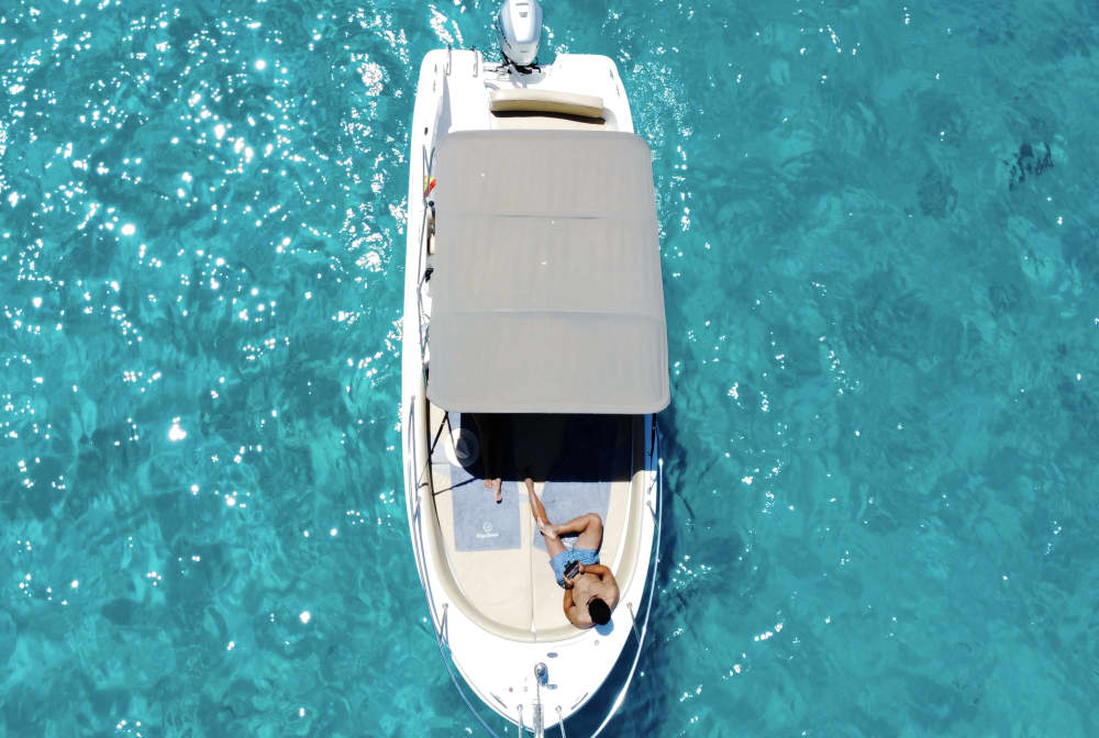 Sun + Boat = Perfect day in Formentera