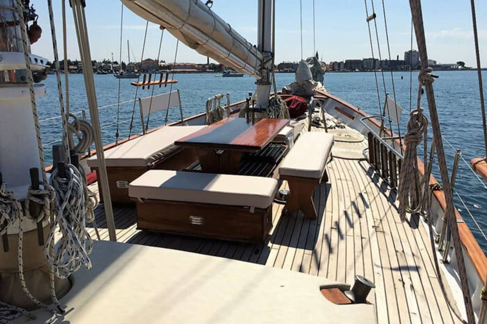 9h of sailing along the coast of Zadar
