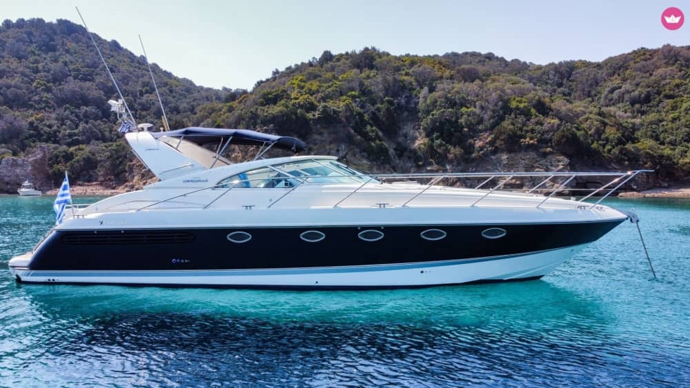White, blue, and divine: A full day on a motor yacht