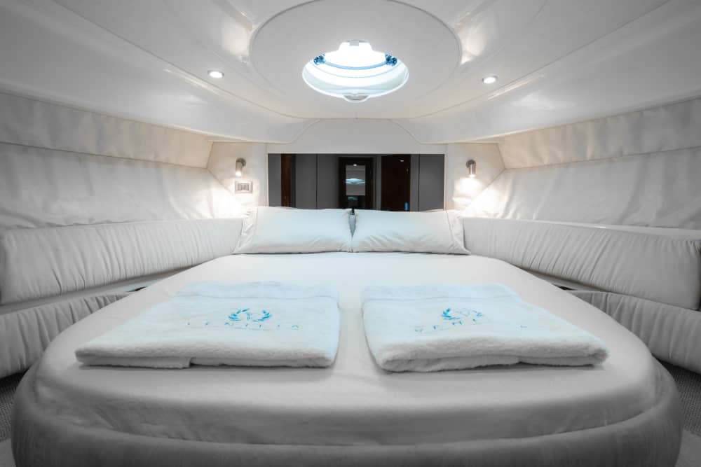 White, blue, and divine: A full day on a motor yacht