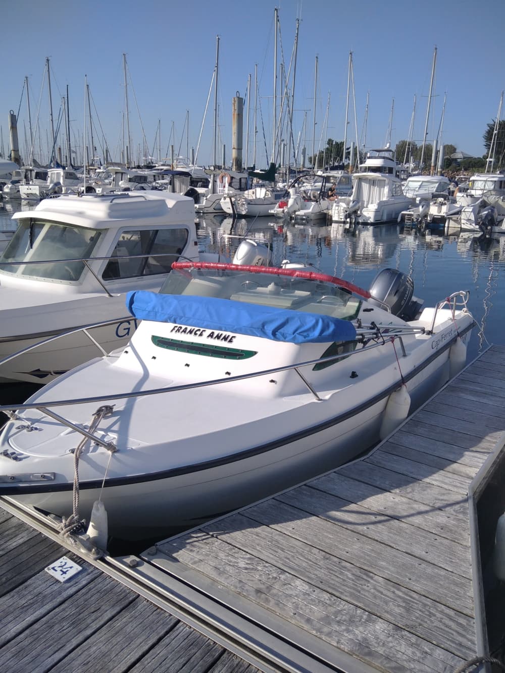 Location de bateau à moteur à la journée à La Forêt-Fouesnant