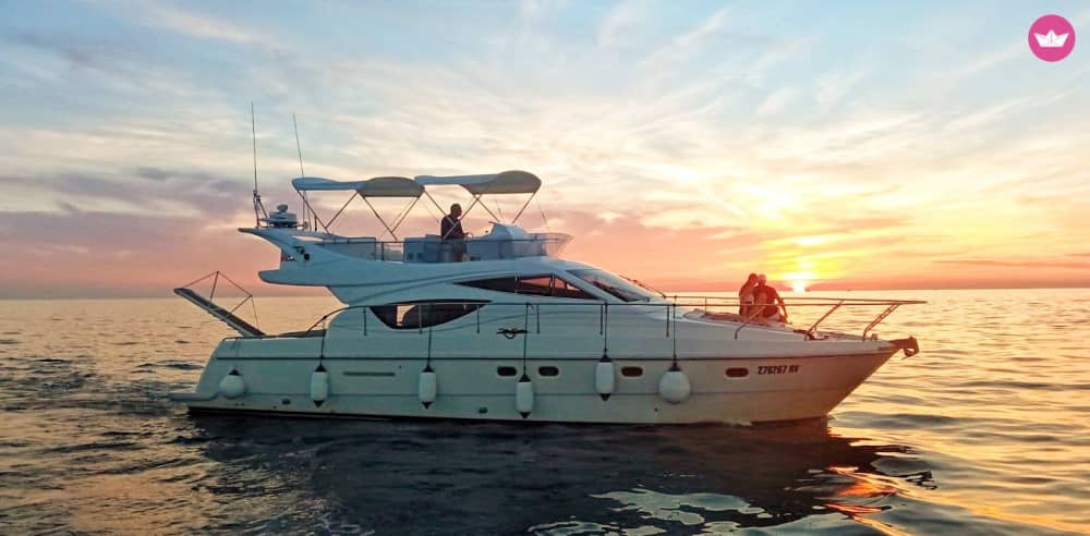 Rovinj: Bootstour bei Sonnenuntergang