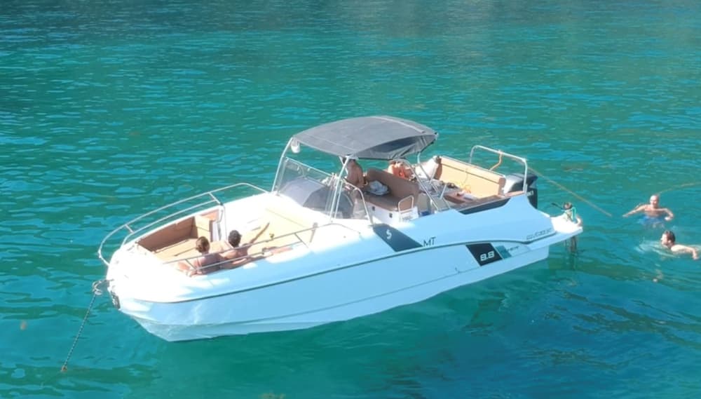 Ontdek het schiereiland Tróia op een motorboot gedurende 5 uur