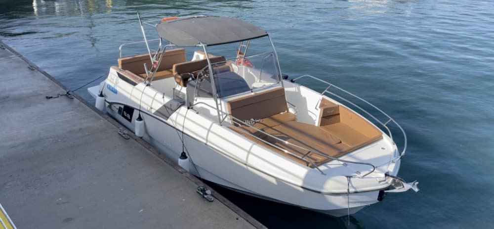 Ontdek het schiereiland Tróia op een motorboot gedurende 5 uur