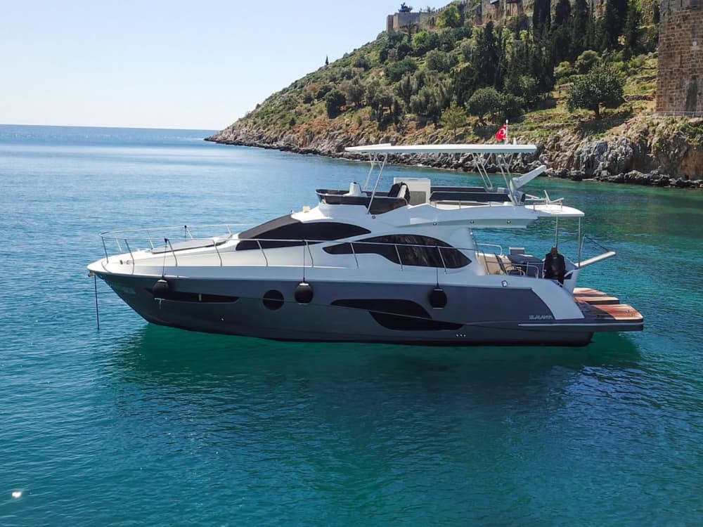 Privater Bootsausflug rund um Alanya mit einem Motorboot