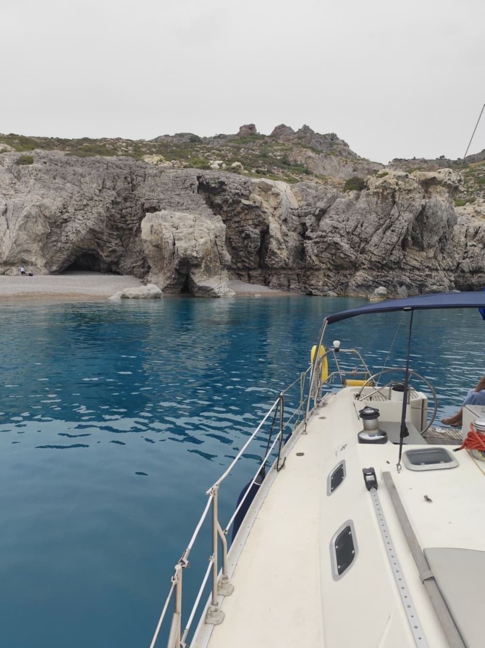 Bays of Paradise:Stegna sea caves to Agathi gold sand