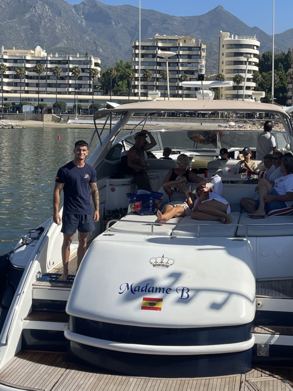 Full-Day Cruise: 8-Hour Coastal Adventure from Marbella on a 20-Meter Yacht