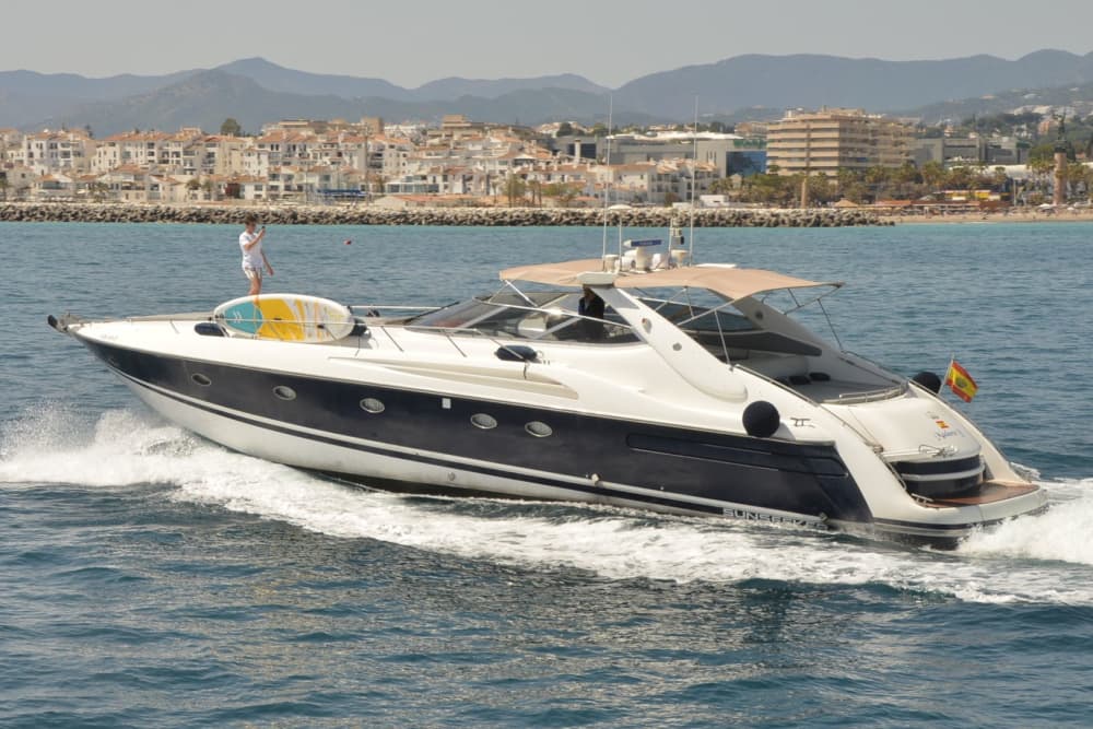 Full-Day Cruise: 8-Hour Coastal Adventure from Marbella on a 20-Meter Yacht