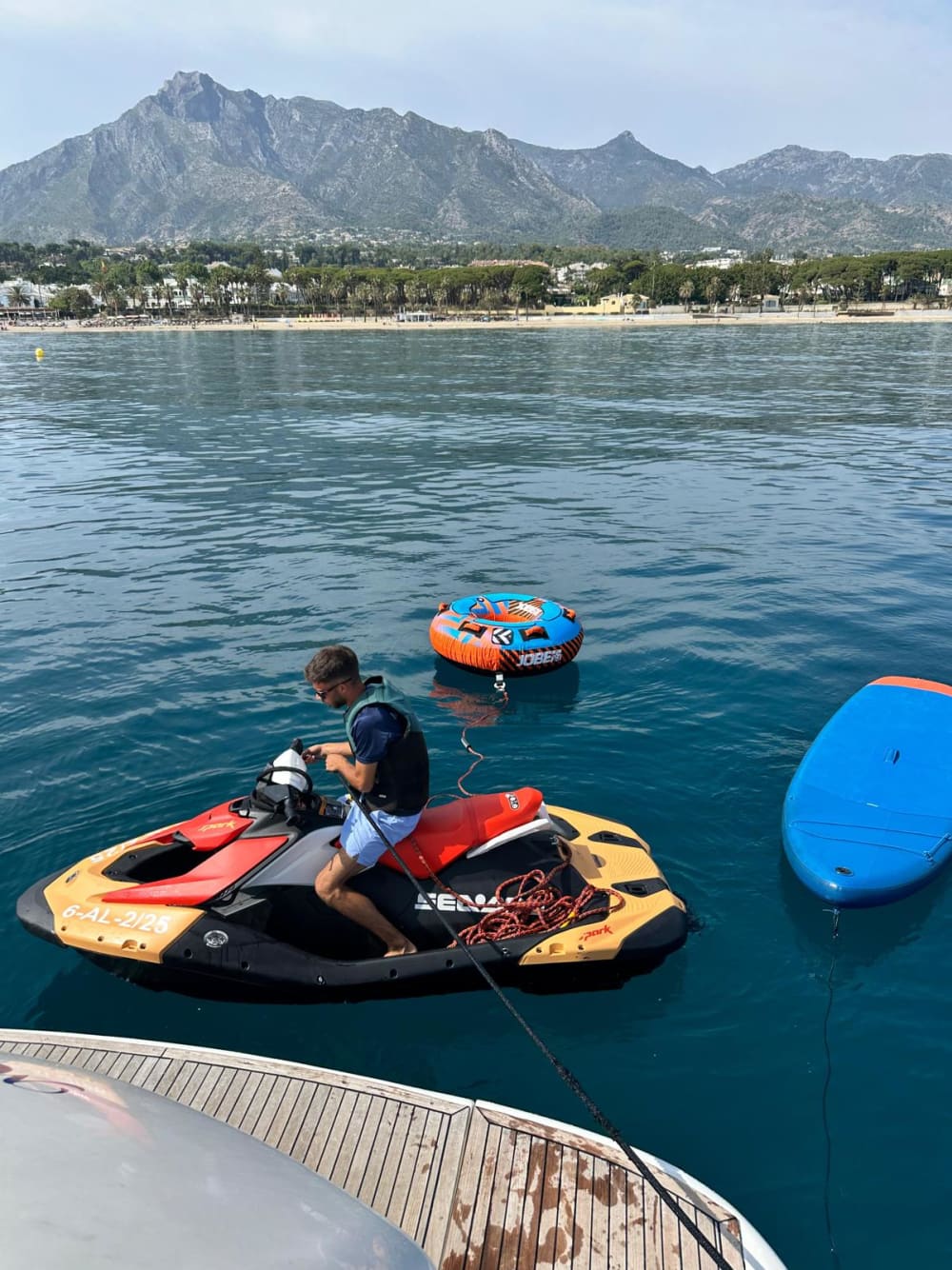 Full-Day Cruise: 8-Hour Coastal Adventure from Marbella on a 20-Meter Yacht