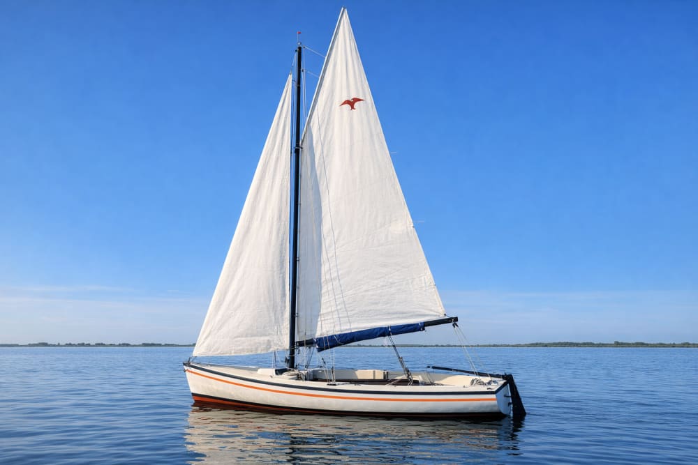 Ontdek de betovering van het Friese water : vaar op de Hoora Polyvalk in Warten