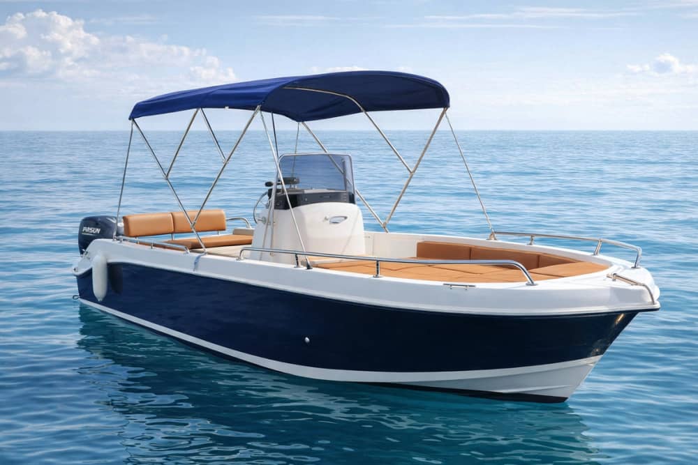 BRAND NEW BOAT WITHOUT A NAUTICAL LICENSE!!!!