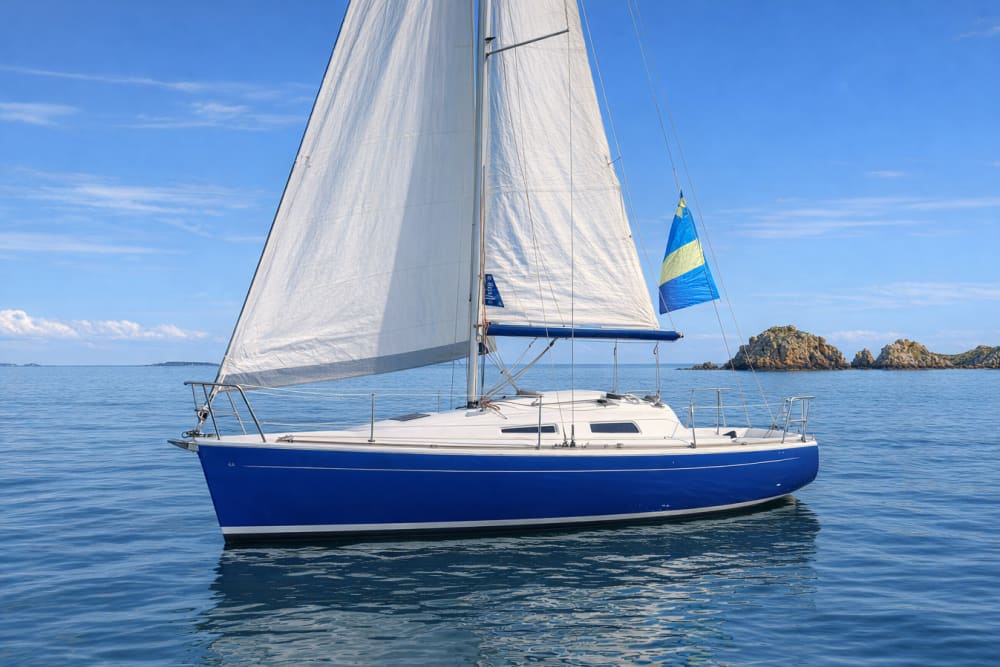 Golfe du Morbihan - Houat - Hoëdic sur un First 210...6.50m