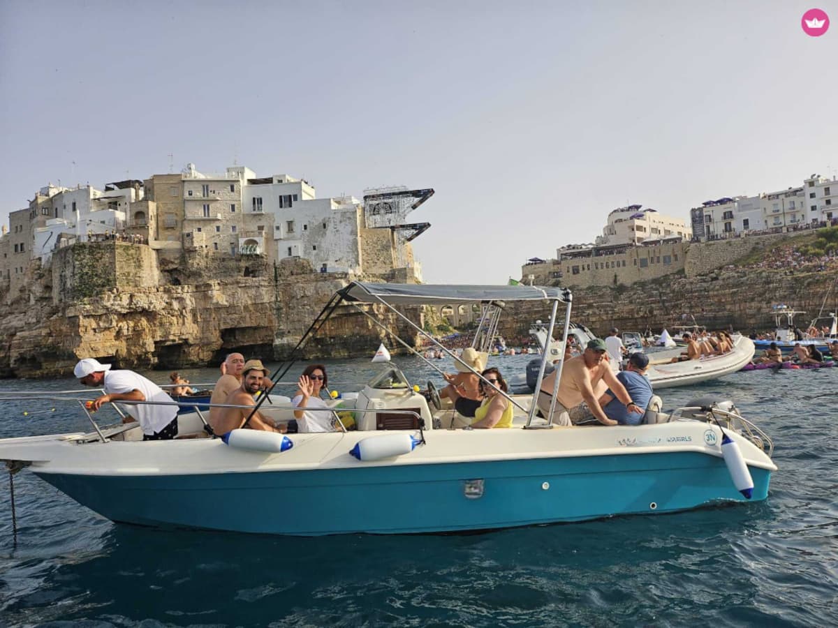 From Polignano to Monopoli by boat