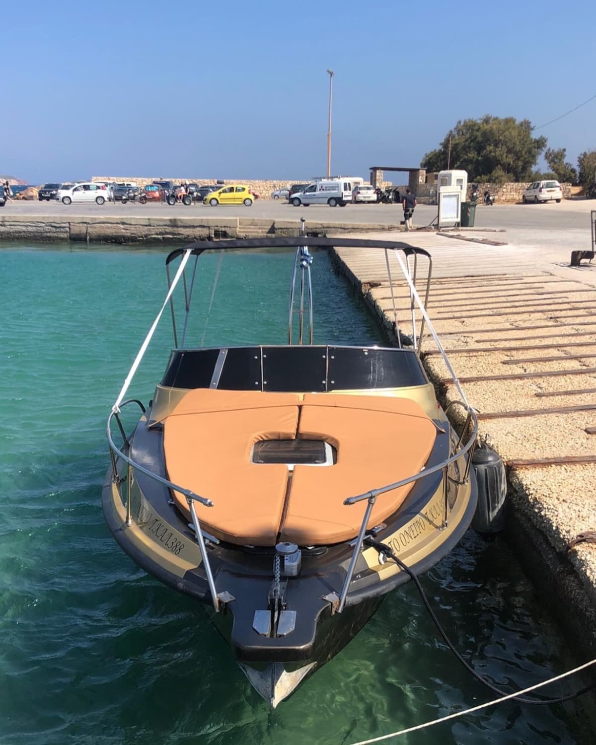 Halbtägige Bootstour in Heraklion mit einem Motorboot