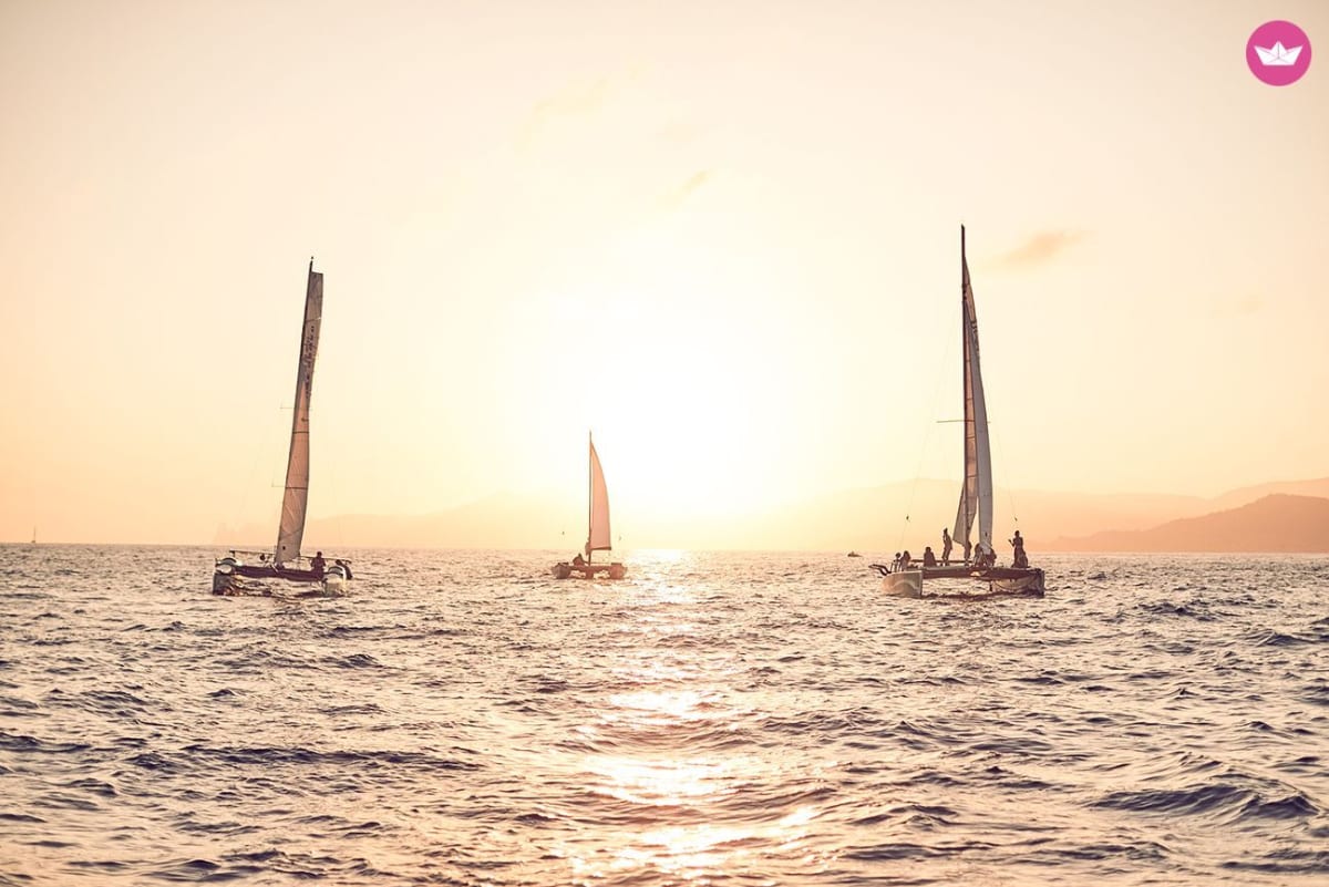 Zonsondergangmagie in Marbella: milieuvriendelijke catamarantocht