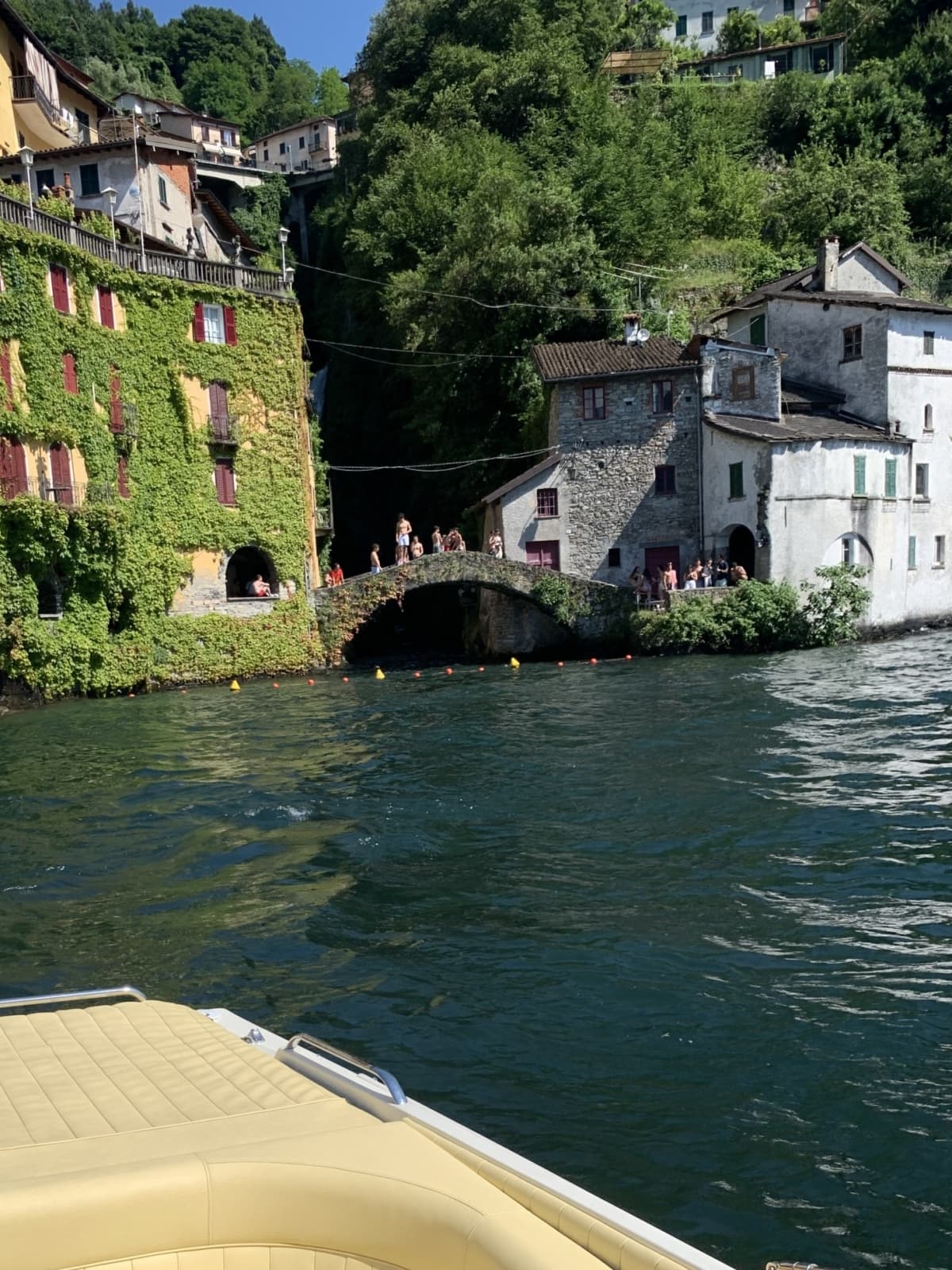 Excursion sur le lac de Côme à l'île de Comacina