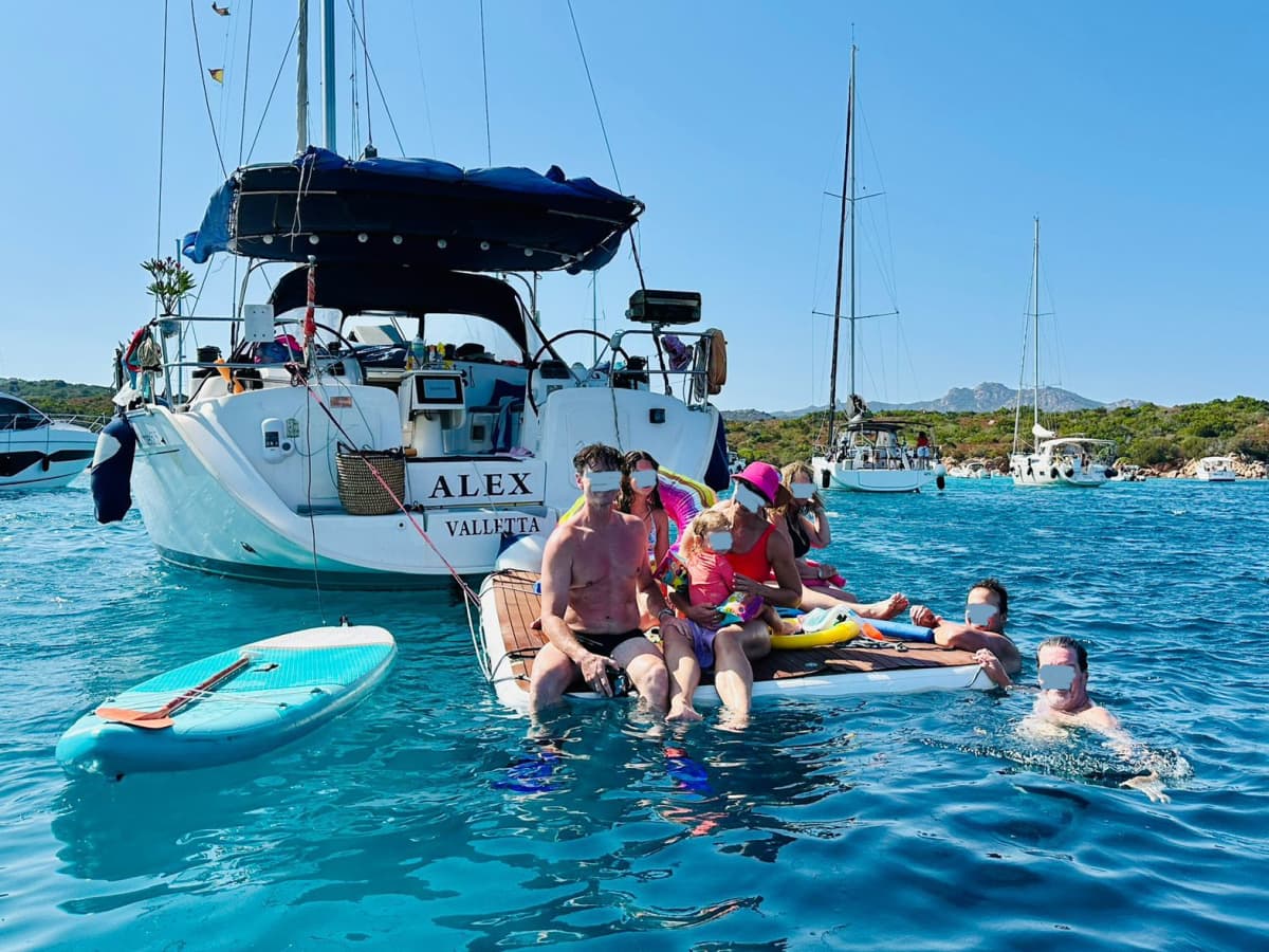 Unforgettable day at sea from Olbia on board a sailboat