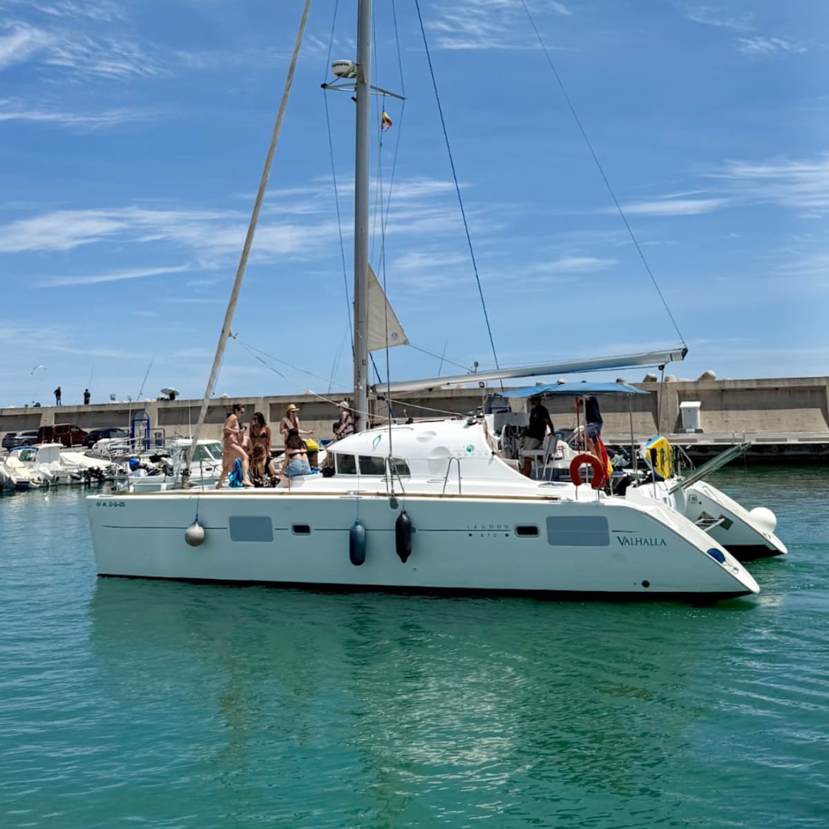 Experiência de catamarã de 5 horas