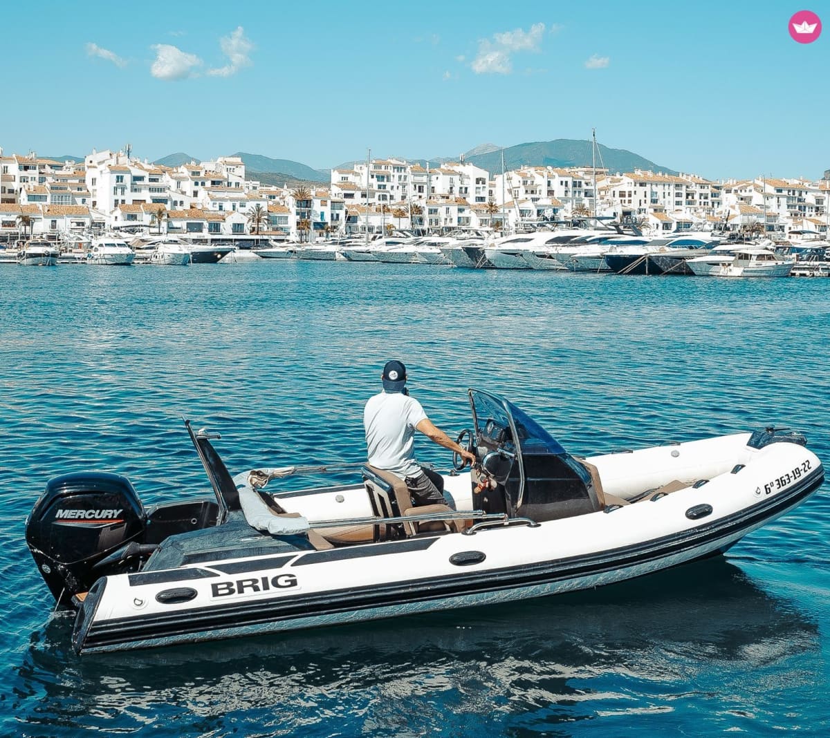 Kustontsnapping: een halve dag charter in Marbella