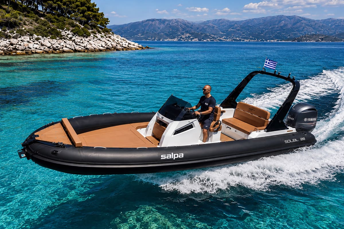 Expérience de hors-bord premium à Paxos et Antipaxos
