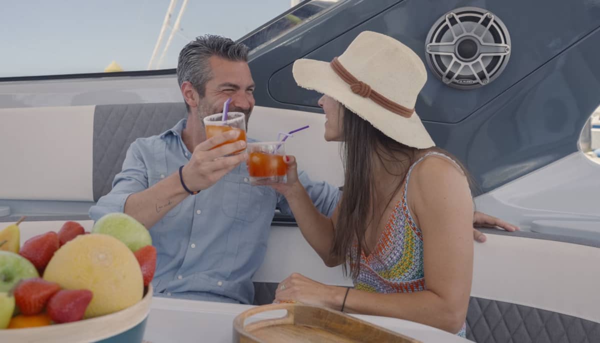Een exclusieve dagtocht op een jacht rond Mallorca | Blue Moon Sunseeker Camargue 55