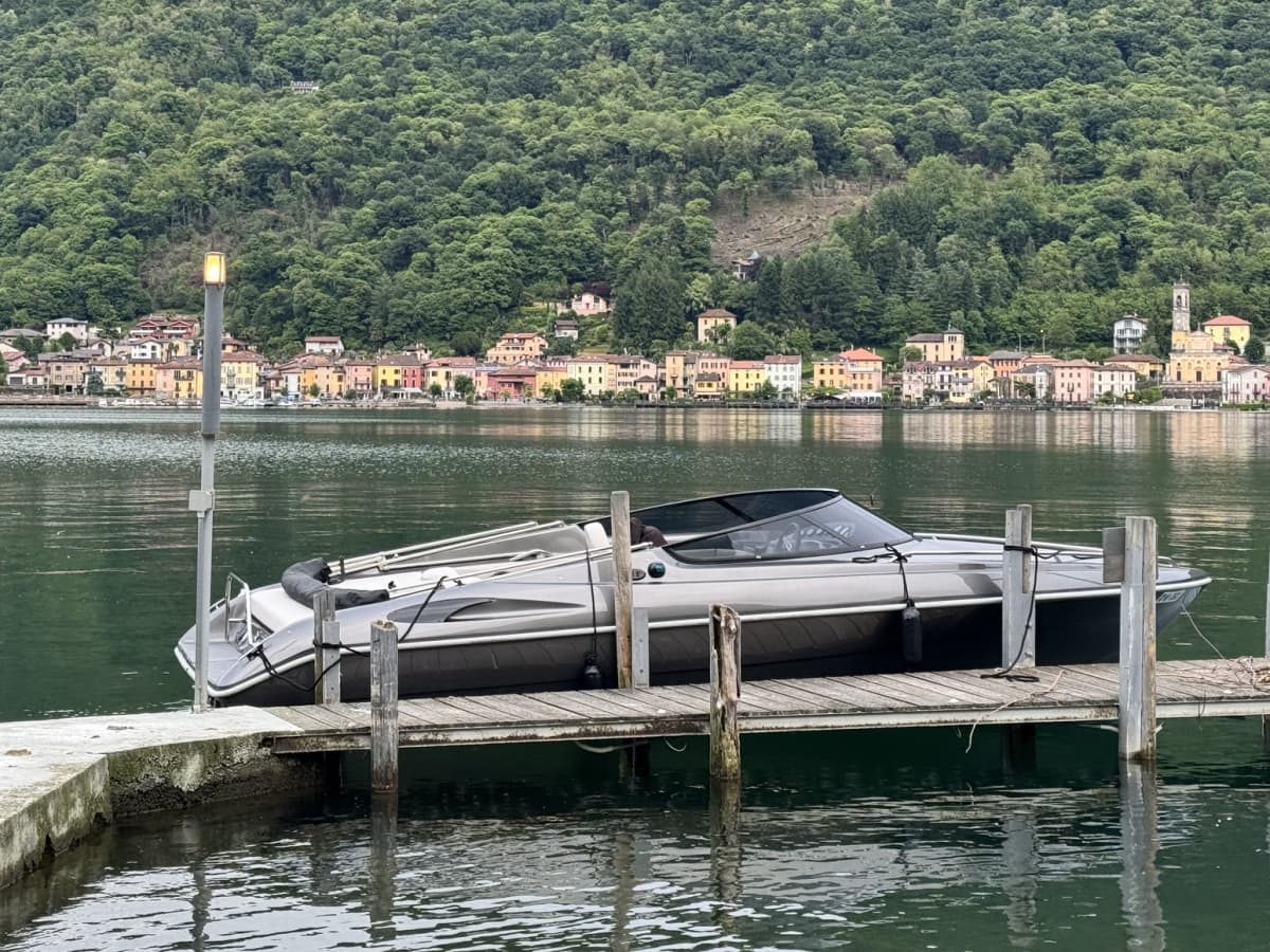 Going to dinner on a boat