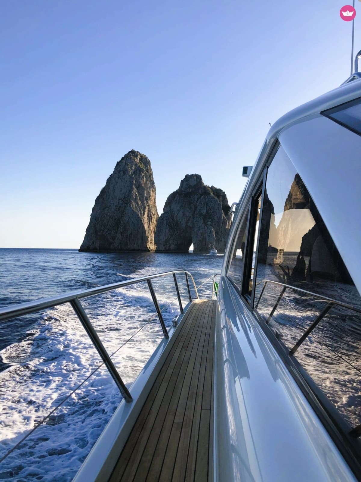 Utforska Capri med båt – heldags privat öupplevelse