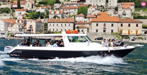 Experience Kotor like never before on a motorboat