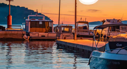 Tour al tramonto