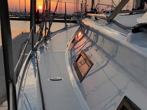 Sailing from Denia, for a whole day.