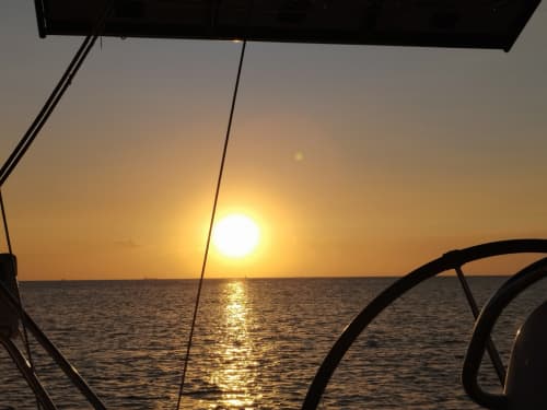 Relaxing Sunset Swim & Sailing Experience