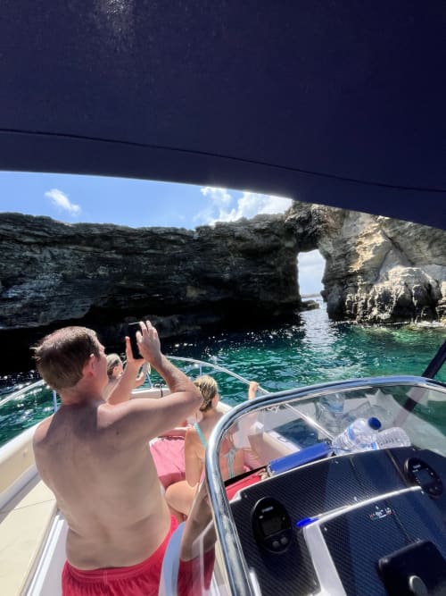 Explore Comino in depth on a half-day at sea