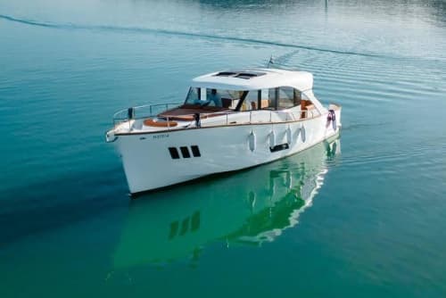 Een dag in Balatonakarattya op een motorboot.