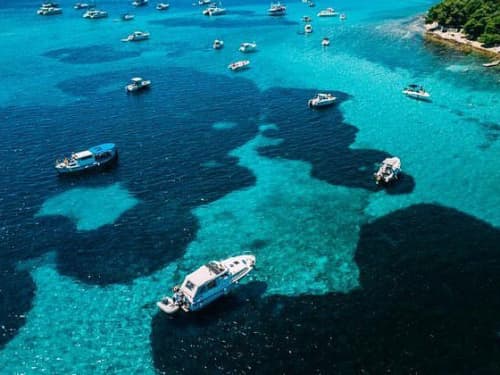 Laguna Azul e Isla Šolta