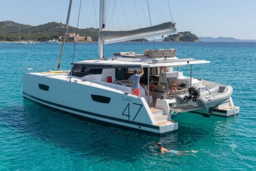 An unforgettable day on a catamaran