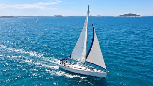 Sail from Split to Brač, Milna and Šolta