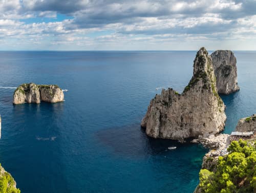 Private Boat Excursion Around Capri & Nerano