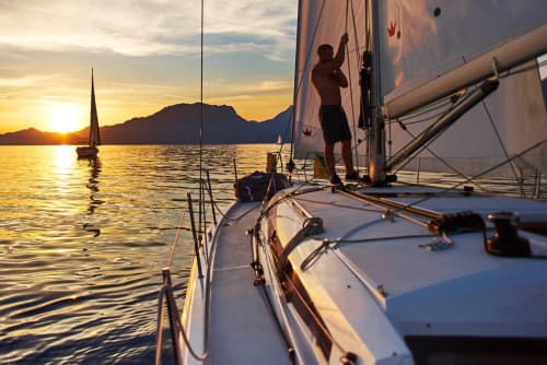 Heldagssegling på Kreta med segelbåt