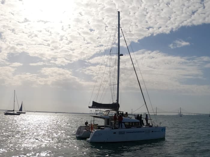 9h de navigation le long de la côte d'El Puerto de Santa María
