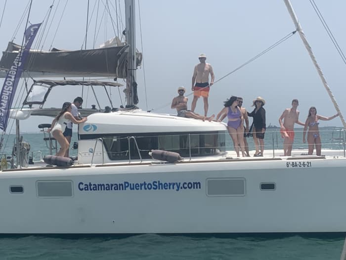 9h de navigation le long de la côte d'El Puerto de Santa María