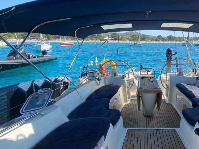 Sailing adventure on the coast of Ibiza