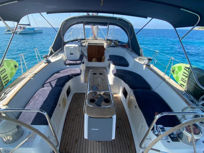 Sailing adventure on the coast of Ibiza