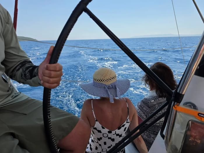 Sail with the Gods: Private day to discover Kalamata on a sail yacht